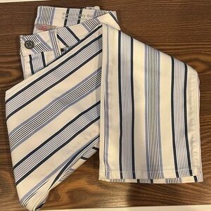 Laurie Felt‎ Power Silky Denim Striped Baby Bell Pull-On Jeans